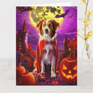 Carte Halloween Nova Scotia Duck Tolling Retriever Vampi
