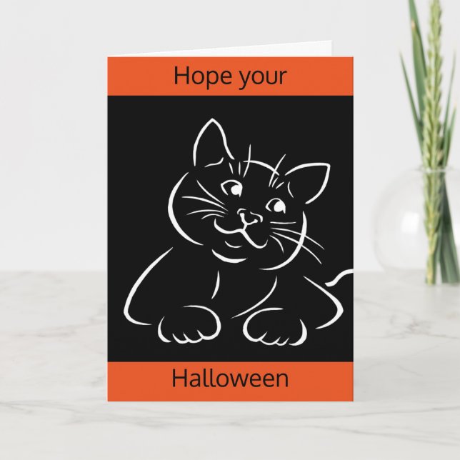 Carte Halloween parfait (Devant)