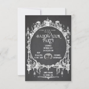 CARTE HALLOWEEN PARTY, COSTUME PARTY, ADULT HALLOWEEN