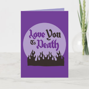 Carte Halloween Personnalisé Whimsical Funny moderne vio