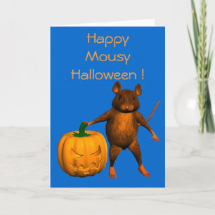 Carte Halloween Rat