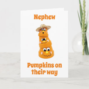 CARTE **HALLOWEEN SPÉCIAL** POUR UN "NEPHEW SPÉCIAL! !