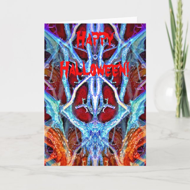 CARTE HALLOWEEN SPIRIT (Devant)