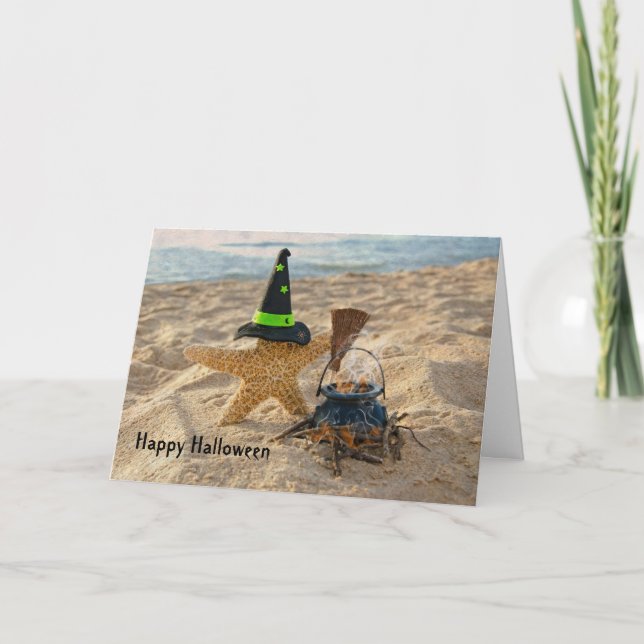 Carte Halloween Starfish (Devant)