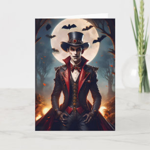 Carte Halloween Steampunk Gothique Zombie Vampire