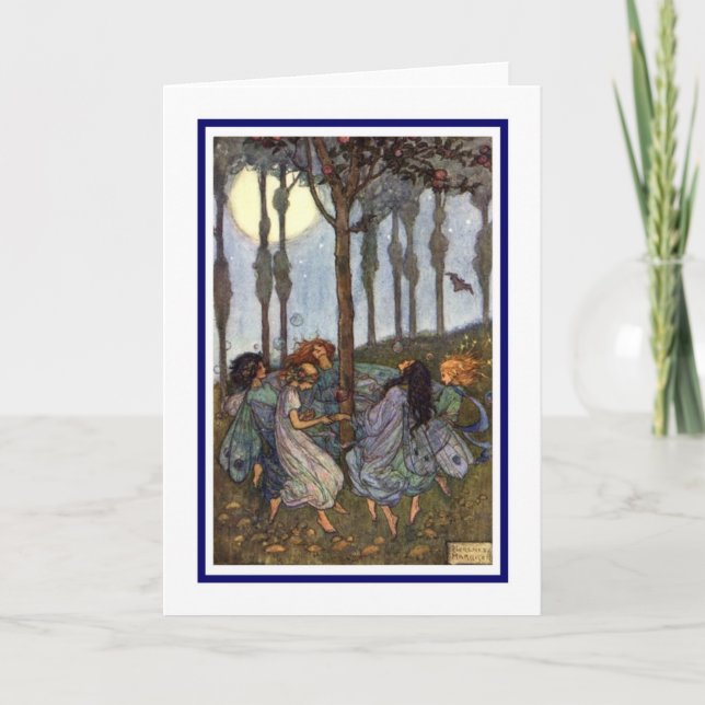 Carte Halloween vintage (Devant)