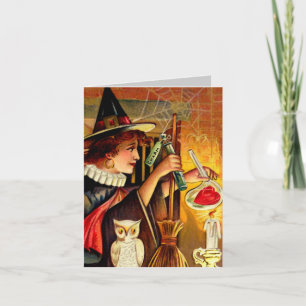 Carte Halloween vintage