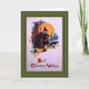 Carte Halloween vintage