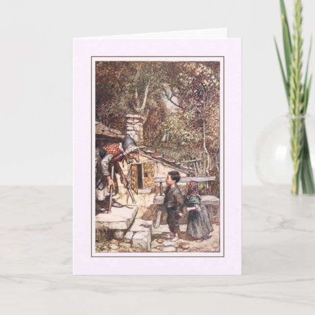 Carte Halloween vintage (Devant)