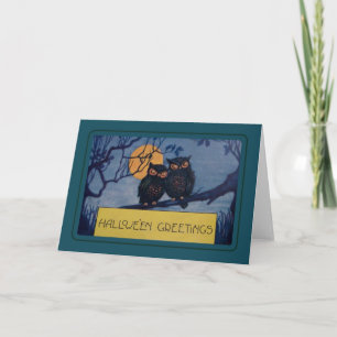 Carte Halloween vintage