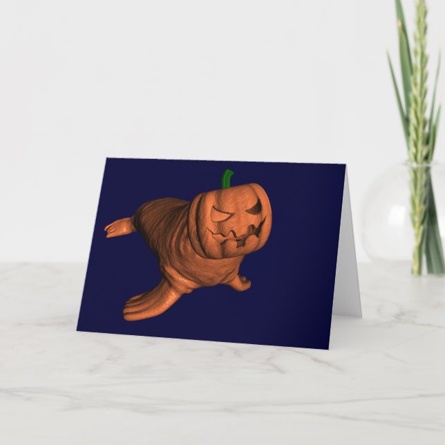 Carte Halloween Walrus (Devant)