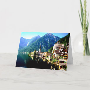 CARTE HALLSTATT, AUTRICHE
