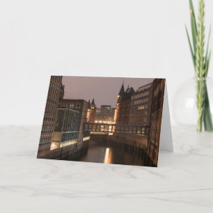 Carte Hambourg Speicherstadt