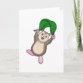 Carte Hamster avec parachute