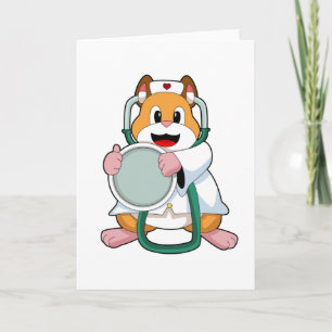 Carte Hamster en médecin au stéthoscope.PNG