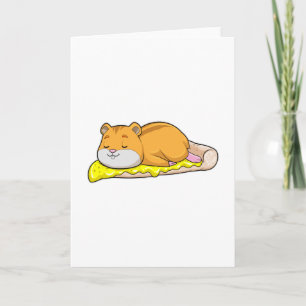Carte Hamster & Pizza au fromage