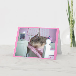 Carte Hamster S'En Sortir Bien