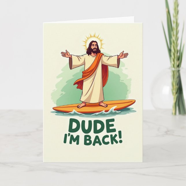 Carte Hang Loose Spiritual Surf Card (Devant)