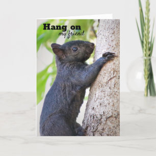 Carte Hang On Card of Encouragement