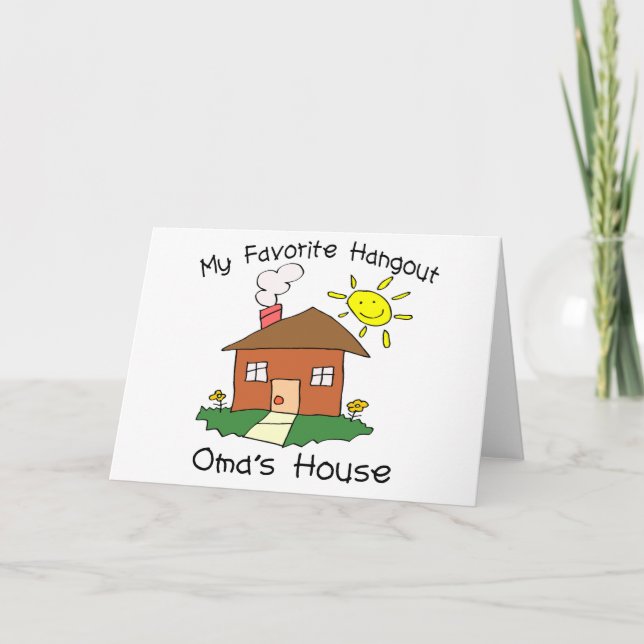 Carte Hangout favori Maison d'Oma (Devant)