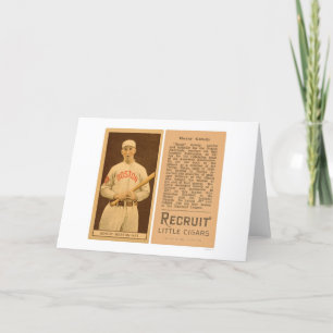 Carte Hank Gowdy brave le base-ball 1912