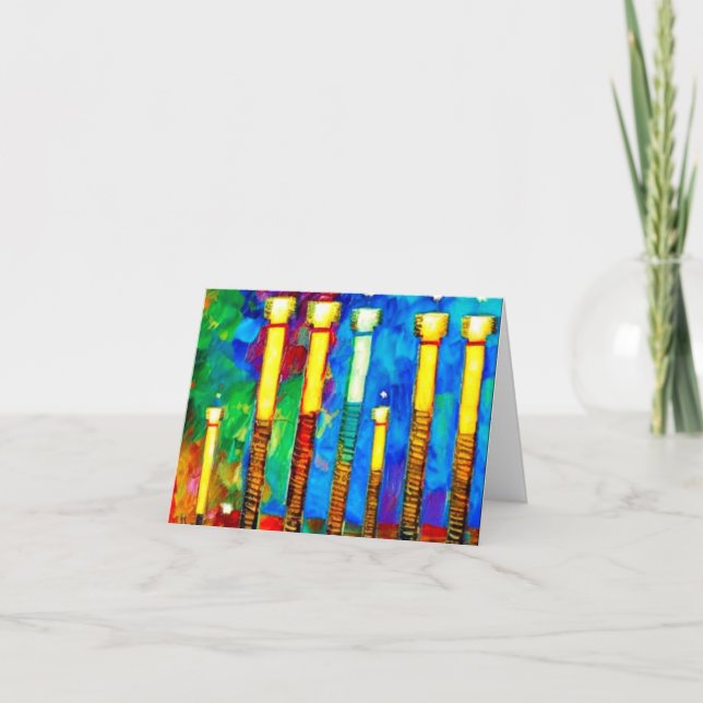 Carte Hanoukka 11 (Devant)