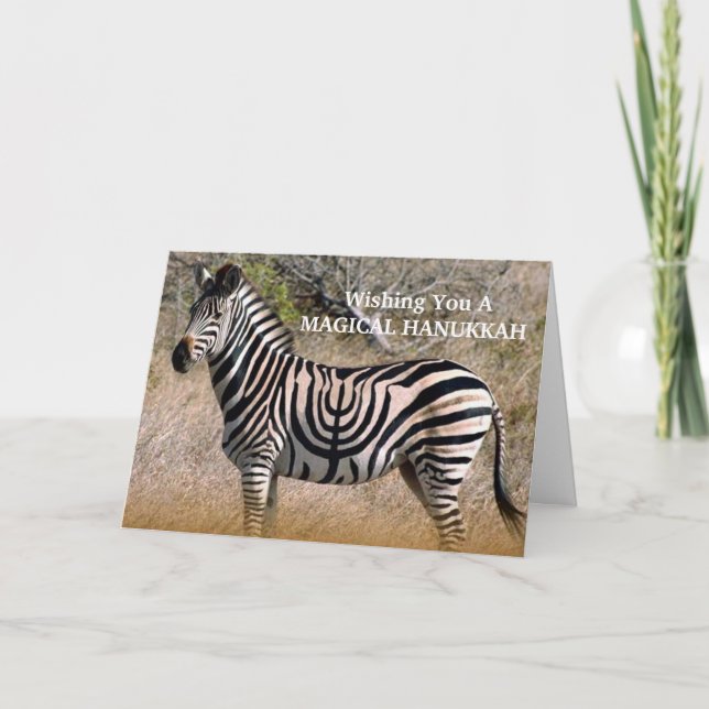 Carte Hanoukka magique (Devant)