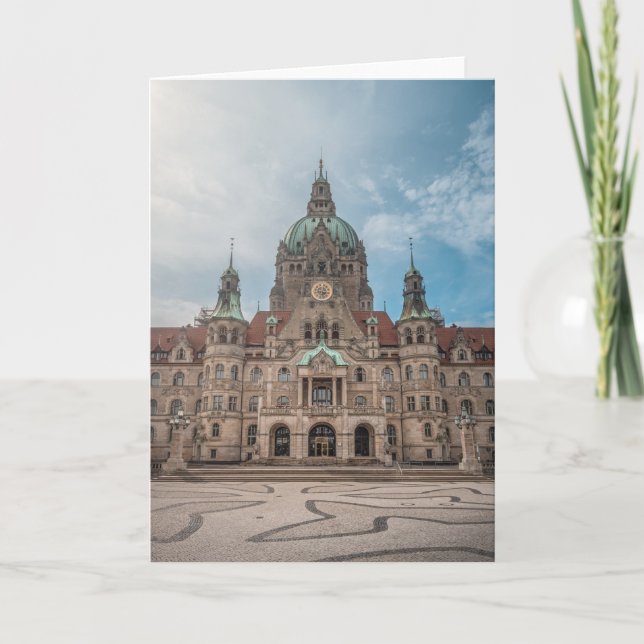 Carte Hanovre Allemagne (Devant)