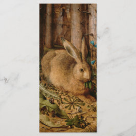 Carte Hans Hoffmann Un Lièvre Dans La Forêt