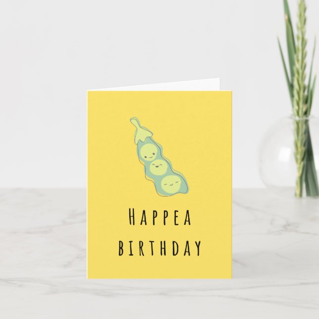Carte Happa Anniversaire - Amusant Message d'Anniversair (Devant)