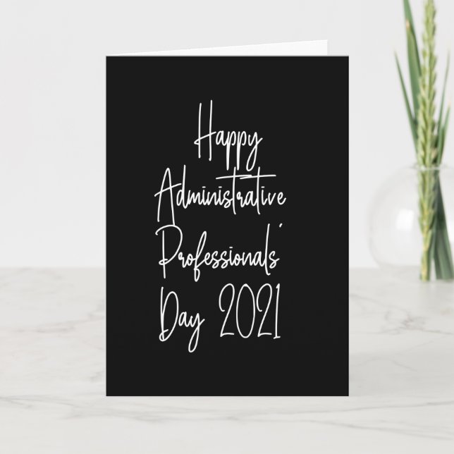 Carte Happy Administrateurs professionnels jour 2021 adm (Devant)