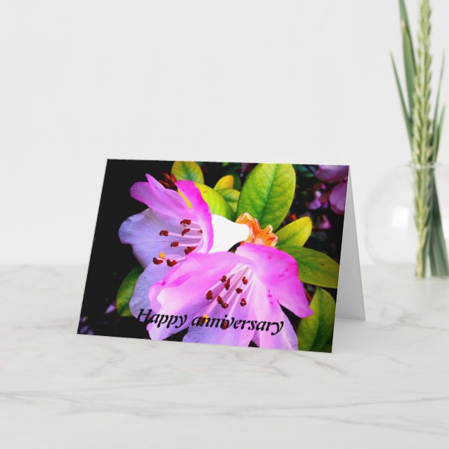 Carte Happy anniversar card (Devant)