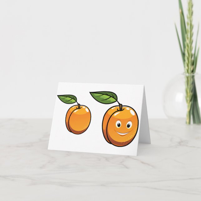 Carte Happy Apricot (Devant)