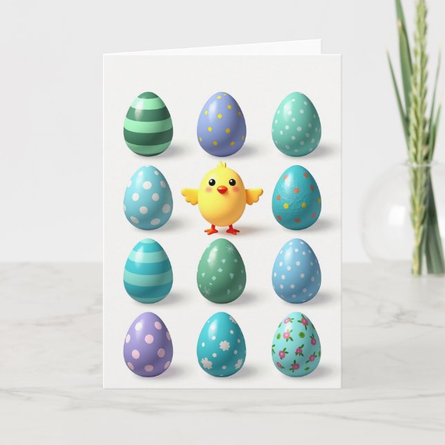 Carte Happy Bird And Egg Card (Devant)