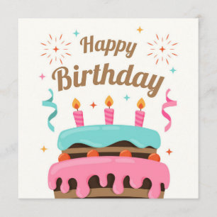 Carte Happy Birthday