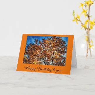 Carte Happy Birthday To YouFolded Greeting Card