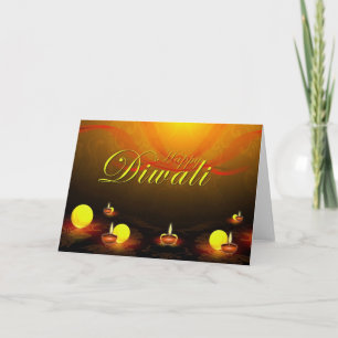 Carte Happy Diwali Card
