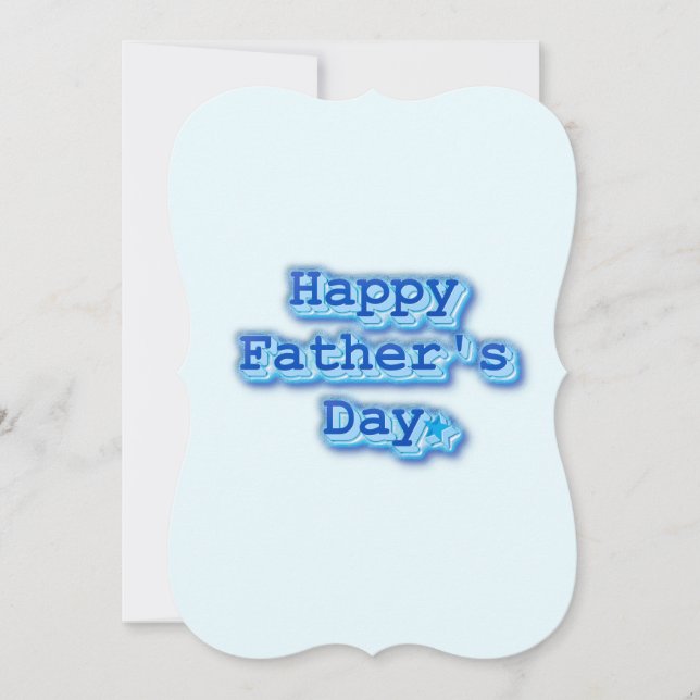 Carte Happy Father's Day (Devant)