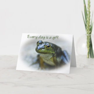 Carte Happy Frog Encouragement