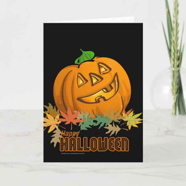 Carte Happy Halloween (Devant)