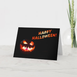 Carte HAPPY HALLOWEEN - Jack-O-Lantern