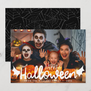Carte Happy Halloween Photo personnalisée Halloween