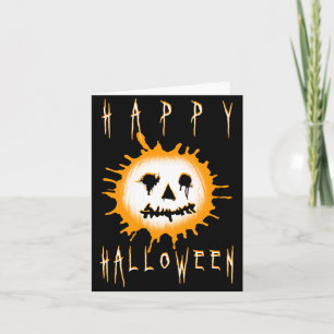 Carte happy halloween : splatolanne