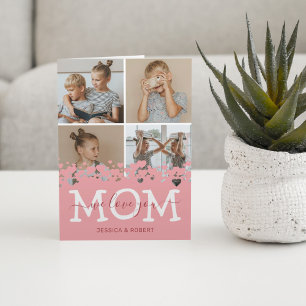 Carte Happy Mothers Day 4 Photo Collage