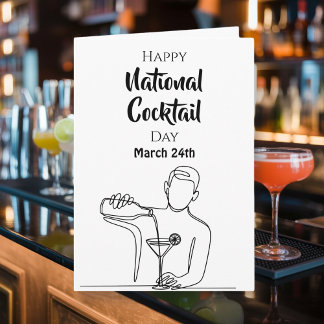 Carte Happy National Cocktail Day - March 24th