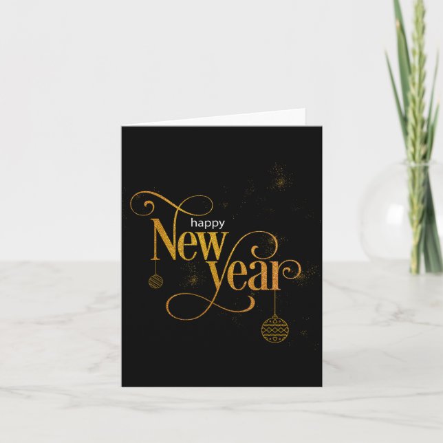 Carte Happy New Year 2026 Party Gift Tee  (Devant)
