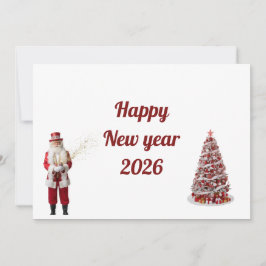 Carte Happy New Year Card 2026