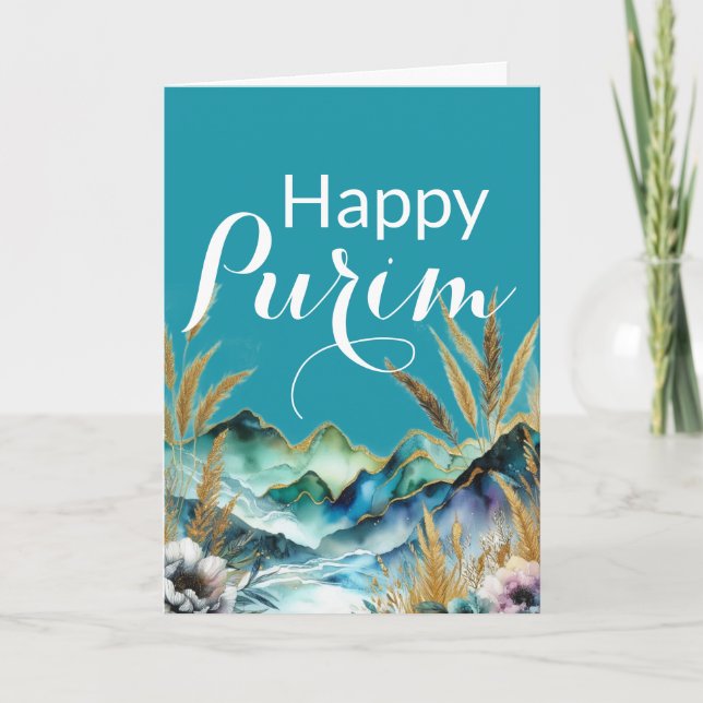Carte Happy Purim Greeting Card - Blue Mountain (Devant)