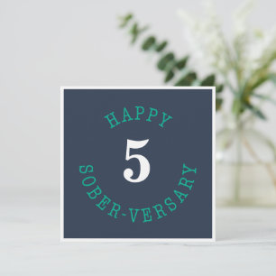 Carte Happy Sober-versary