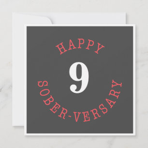 Carte Happy Sober-versary